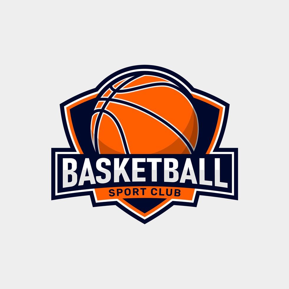 basketboll logotyp vektor illustration