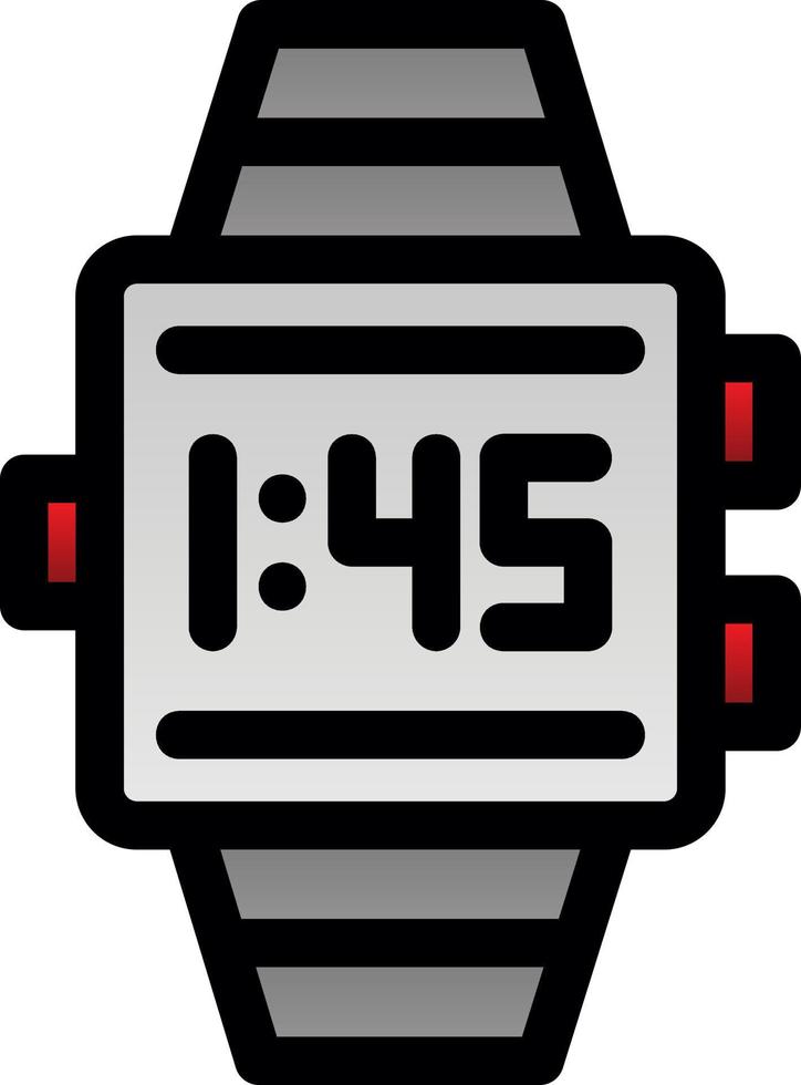 Smartwatch-Vektor-Icon-Design vektor