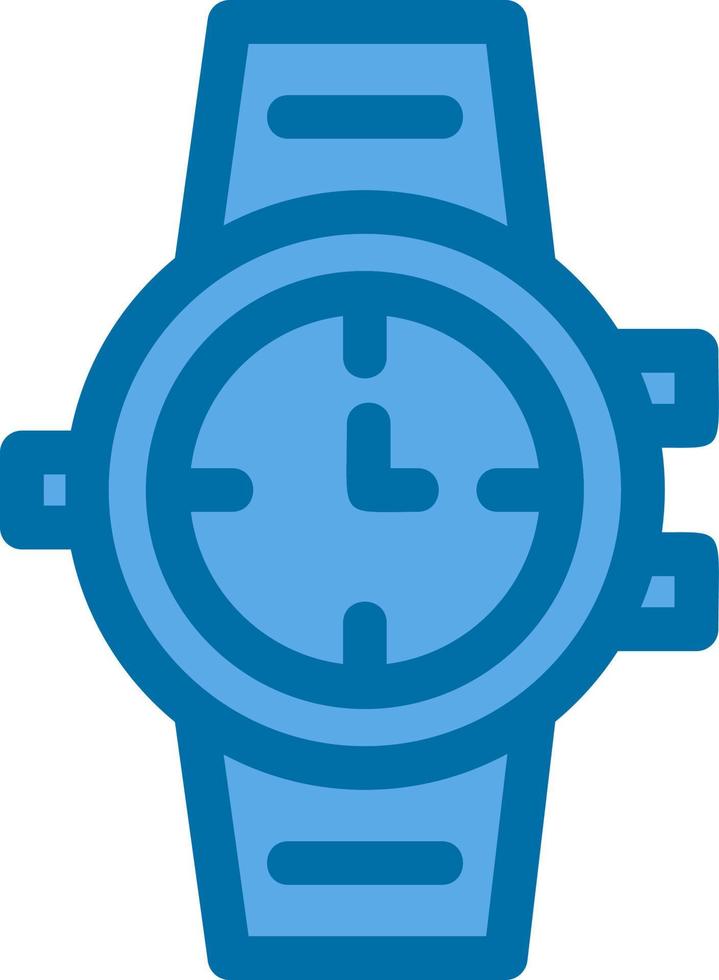 Armbanduhr-Vektor-Icon-Design vektor