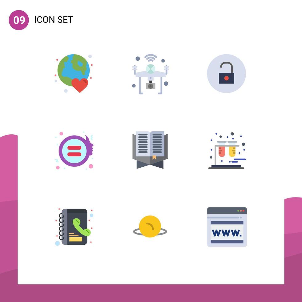 Stock Vector Icon Pack mit 9 Zeilen Zeichen und Symbolen für Gerechtigkeit Feminismus Dinge Gleichheit Media Player editierbare Vektordesign-Elemente