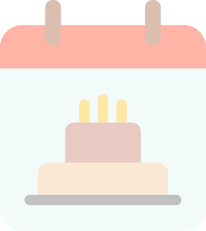 födelsedag datum vektor ikon design
