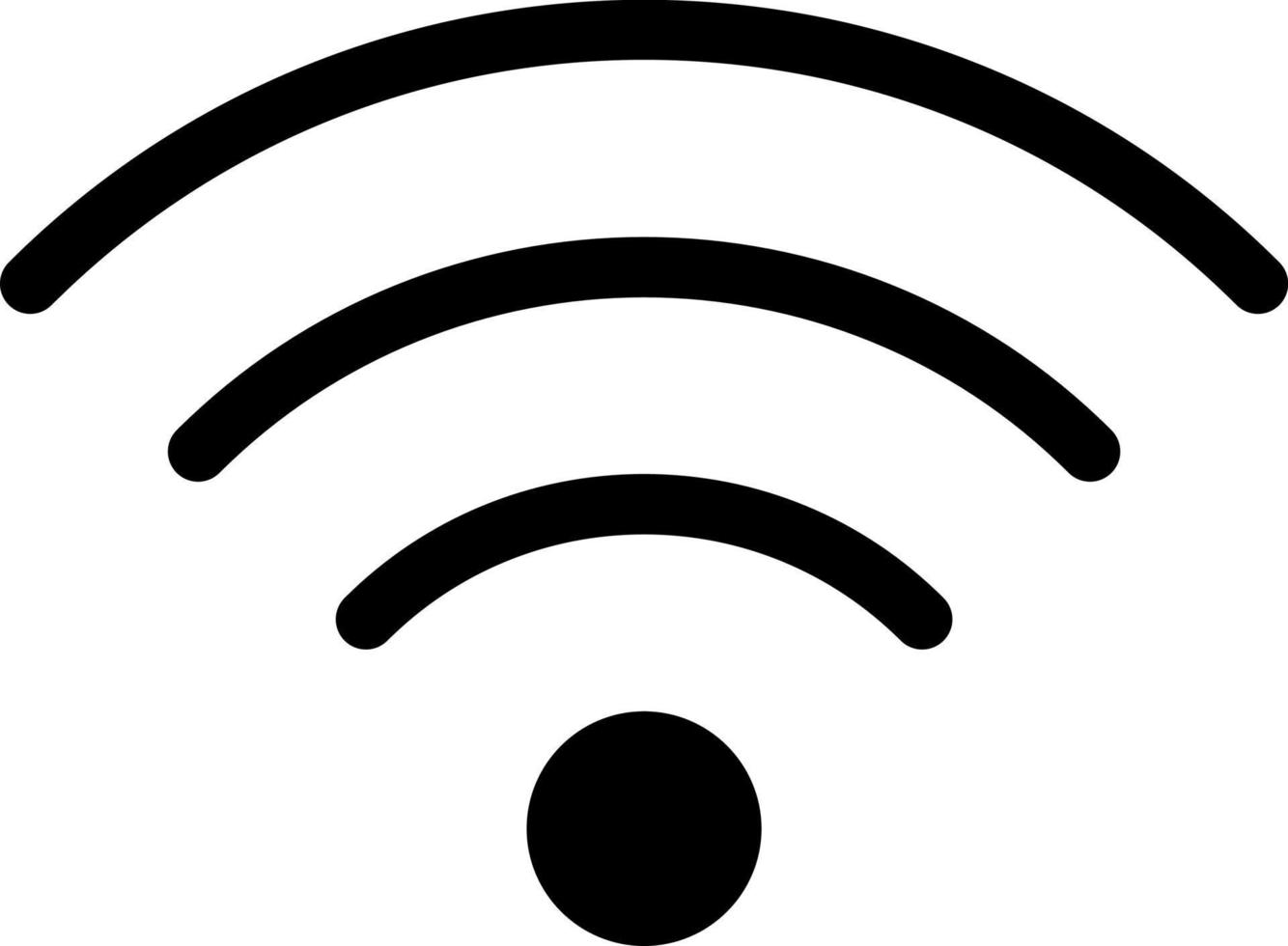 Wi-Fi-Verbindungsvektor-Icon-Design vektor