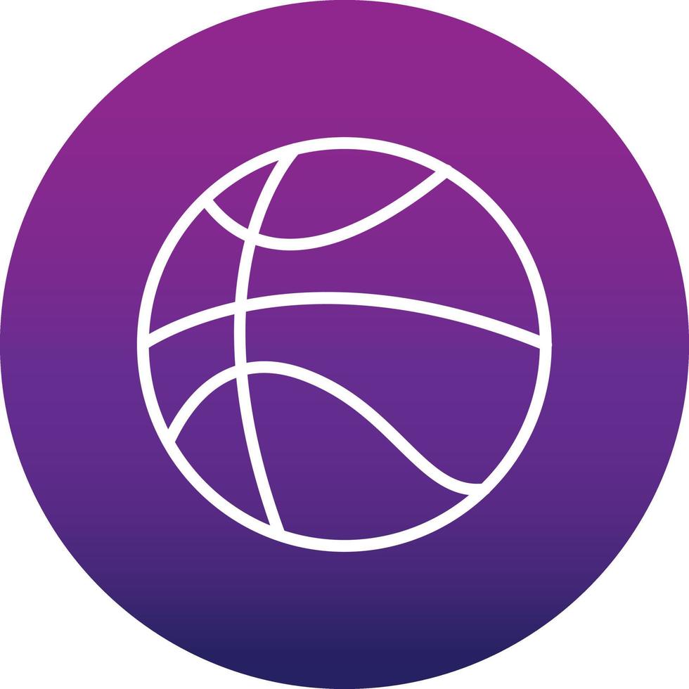 Basketball-Vektor-Symbol vektor