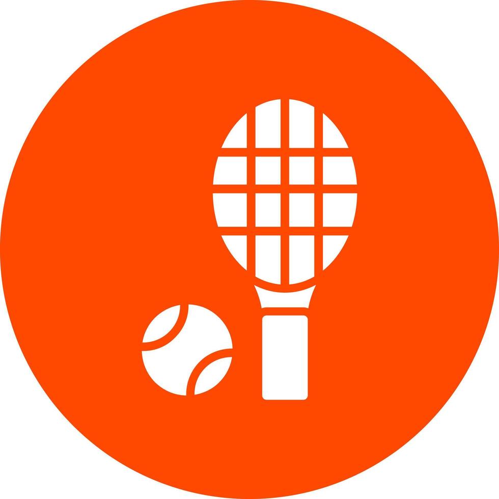 Tennis-Vektor-Symbol vektor