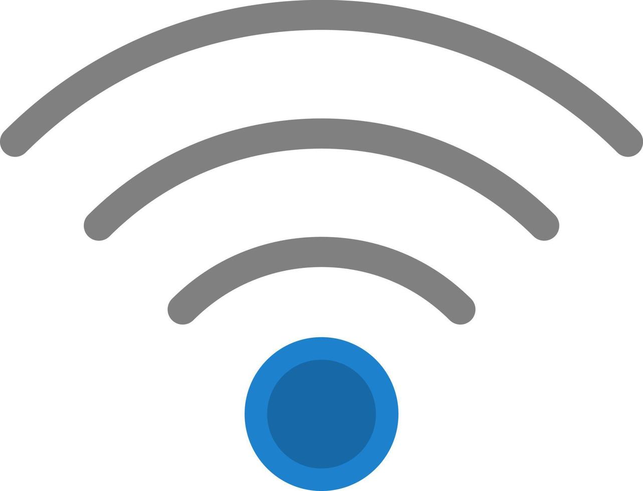 Wi-Fi-Verbindungsvektor-Icon-Design vektor