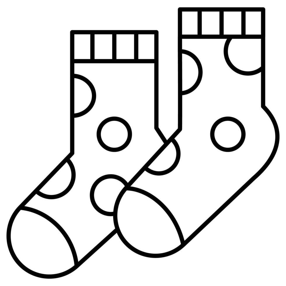 Socken, die leicht geändert oder bearbeitet werden können vektor