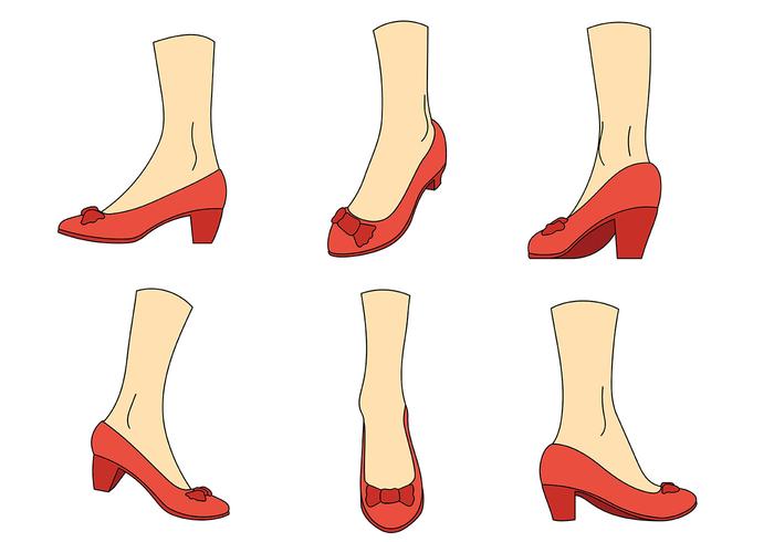 Ruby Tofflor Vector Ikoner