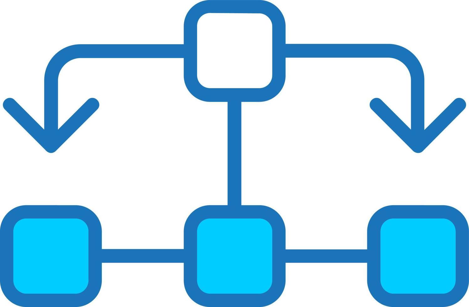 Flussdiagramm-Vektorsymbol vektor