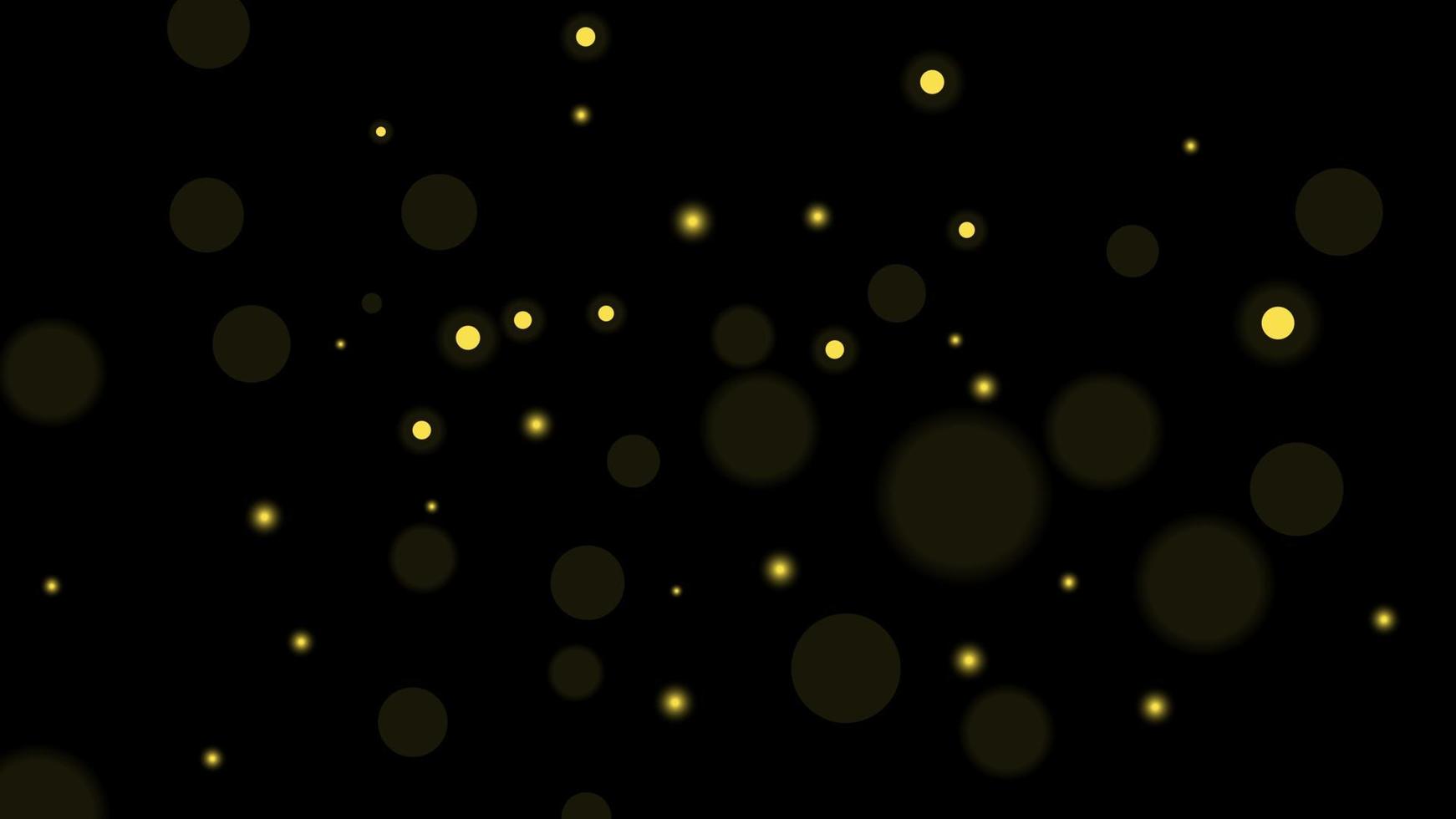 abstrakter Bokeh-Hintergrund für Bannerdesign. Weihnachts-Bokeh-Feiertagsdekoration. leuchtender Lichteffekt. Vektor-Illustration. vektor