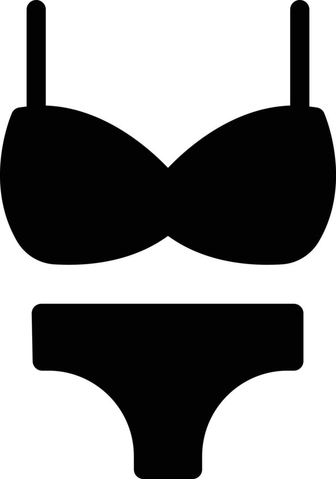 bikini vektor illustration på en bakgrund.premium kvalitet symbols.vector ikoner för begrepp och grafisk design.