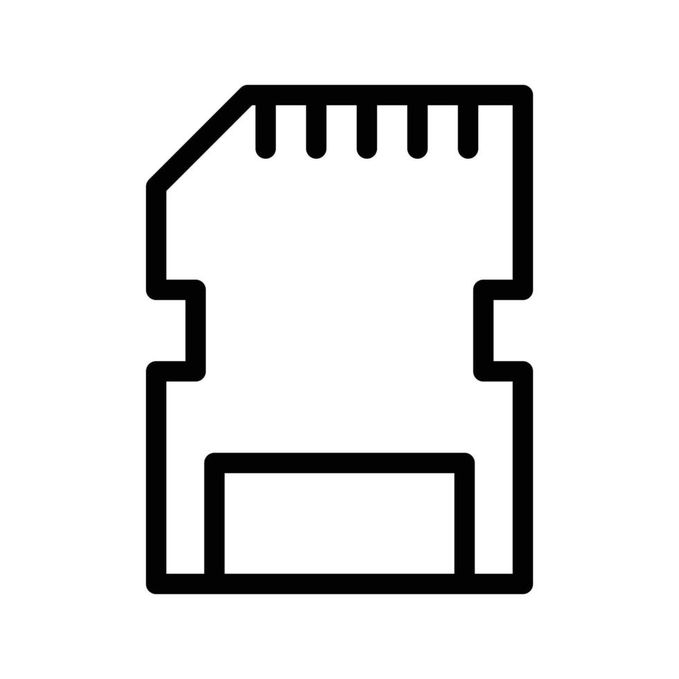 sd-kort vektorillustration på en bakgrund. Premium kvalitet symbols.vector ikoner för koncept och grafisk design. vektor