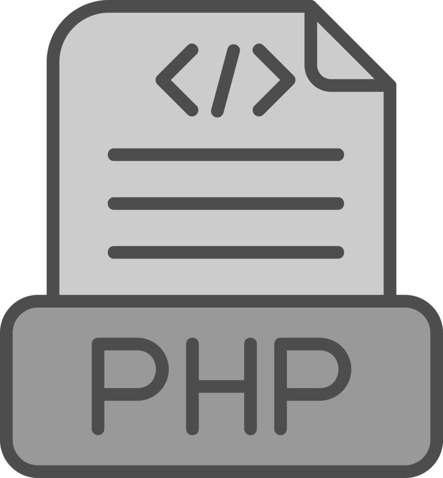 php fil vektor ikon design