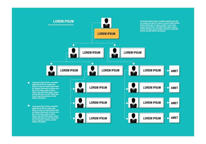 Gratis Organisation Diagram Vector