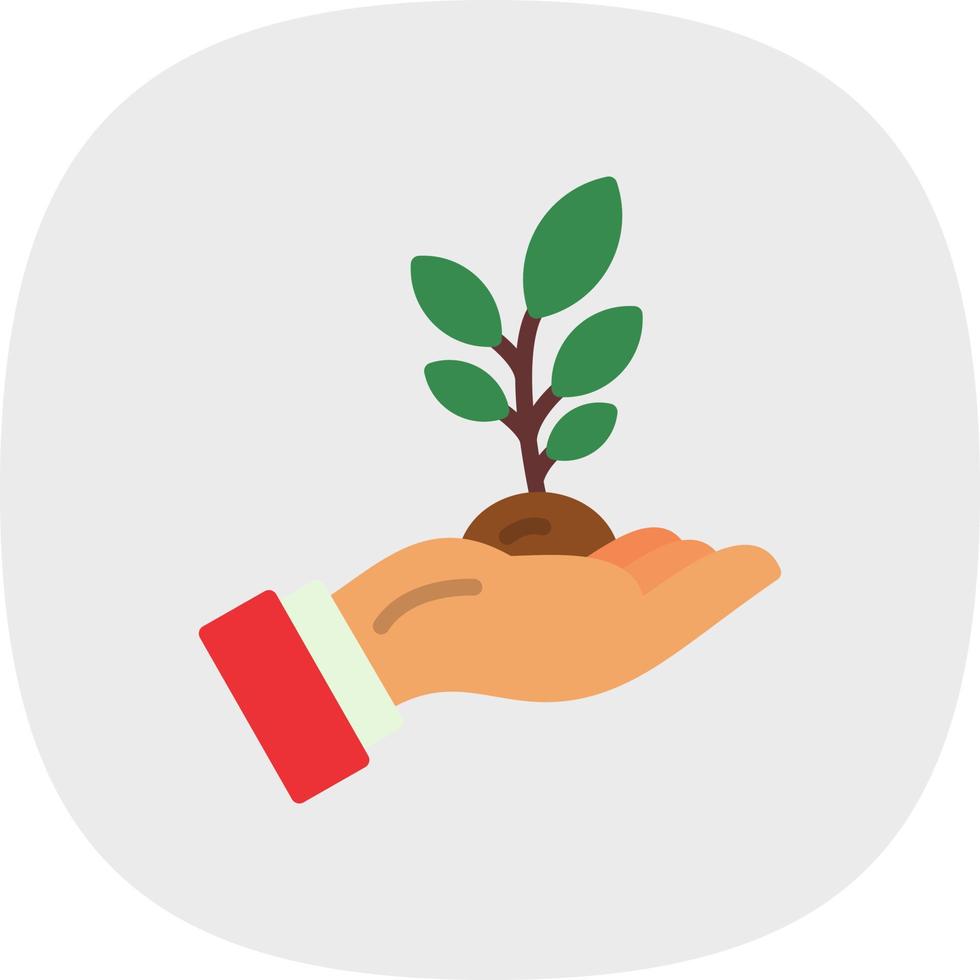 spara växter vektor ikon design