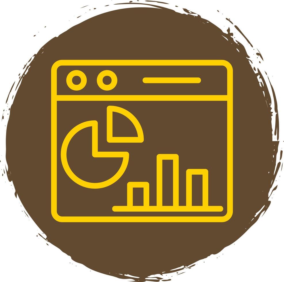 webbsida statistik vektor ikon design