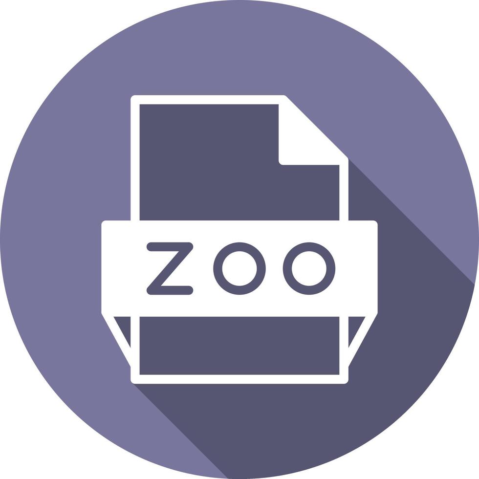 Symbol für das Zoo-Dateiformat vektor