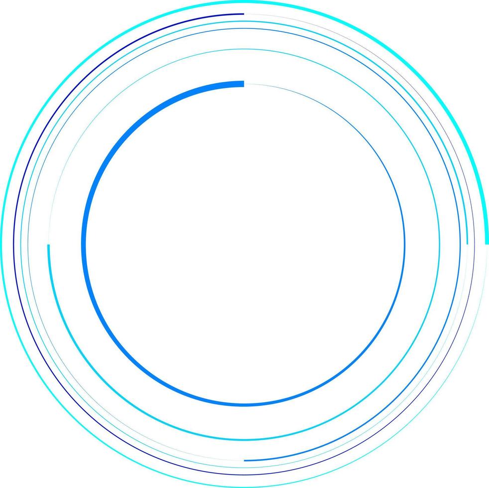 tech cirkel dekorativ vektor design element