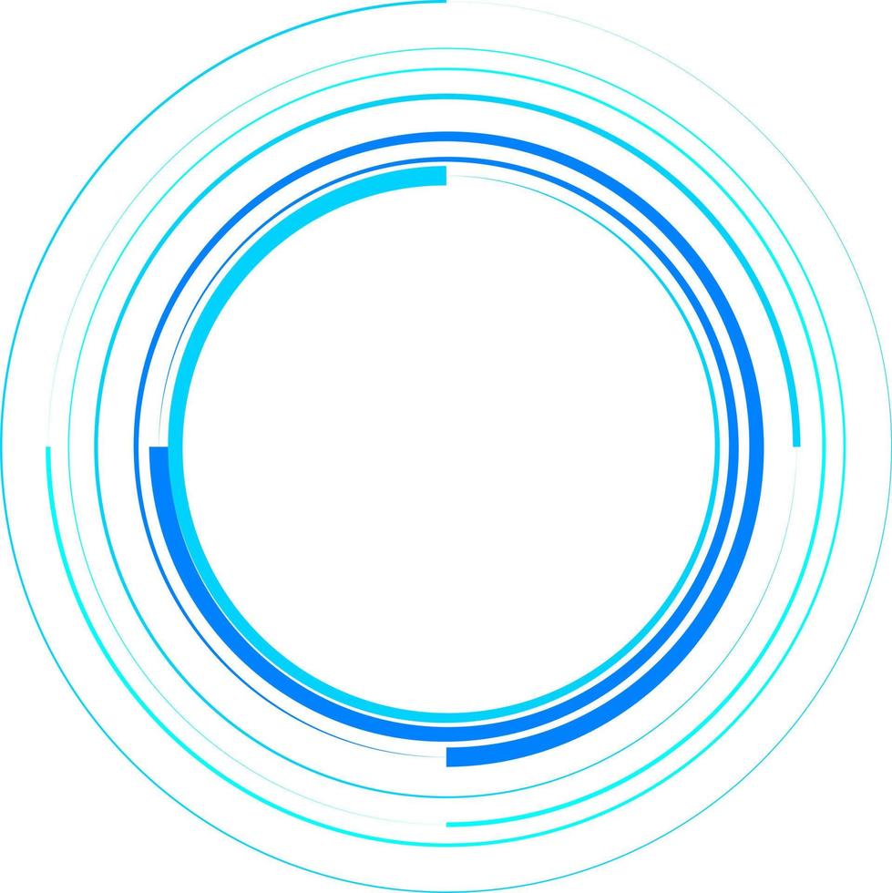 tech cirkel dekorativ vektor design element