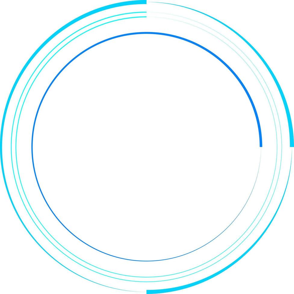 tech cirkel dekorativ vektor design element