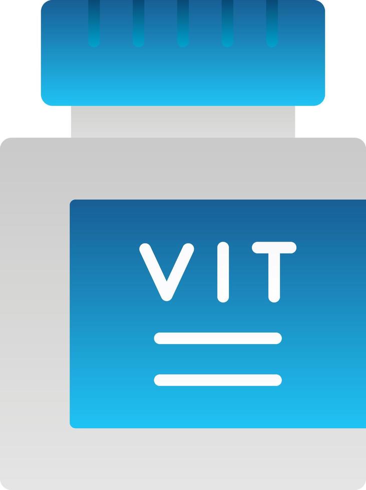 Vitamine Vektor-Icon-Design vektor