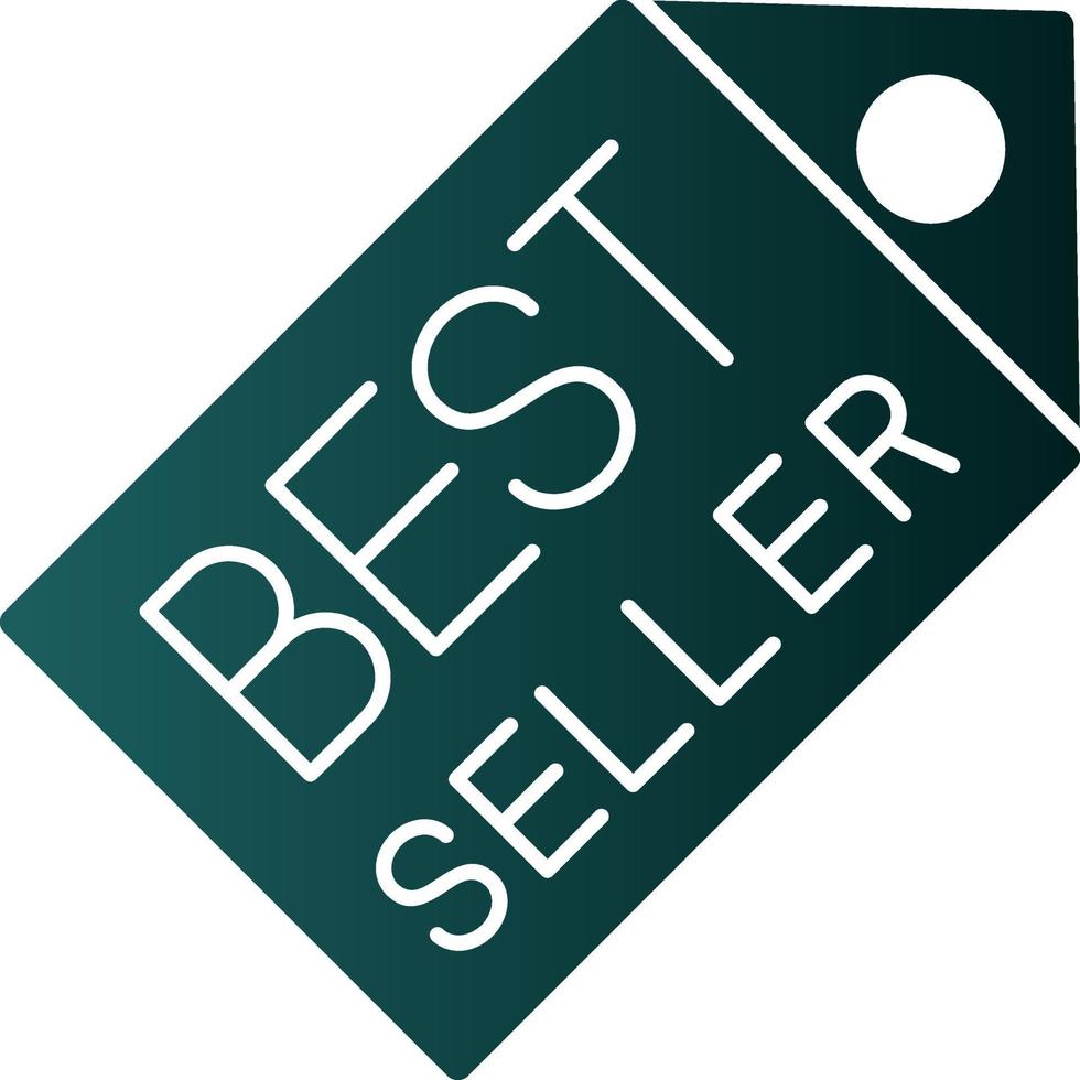 Bestseller-Vektor-Icon-Design vektor