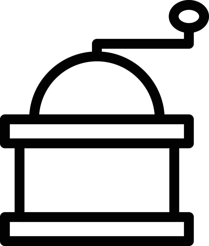 Kaffeemaschinen-Vektorillustration auf einem Hintergrund Premium-Qualitätssymbole Vektorsymbole für Konzept und Grafikdesign. vektor