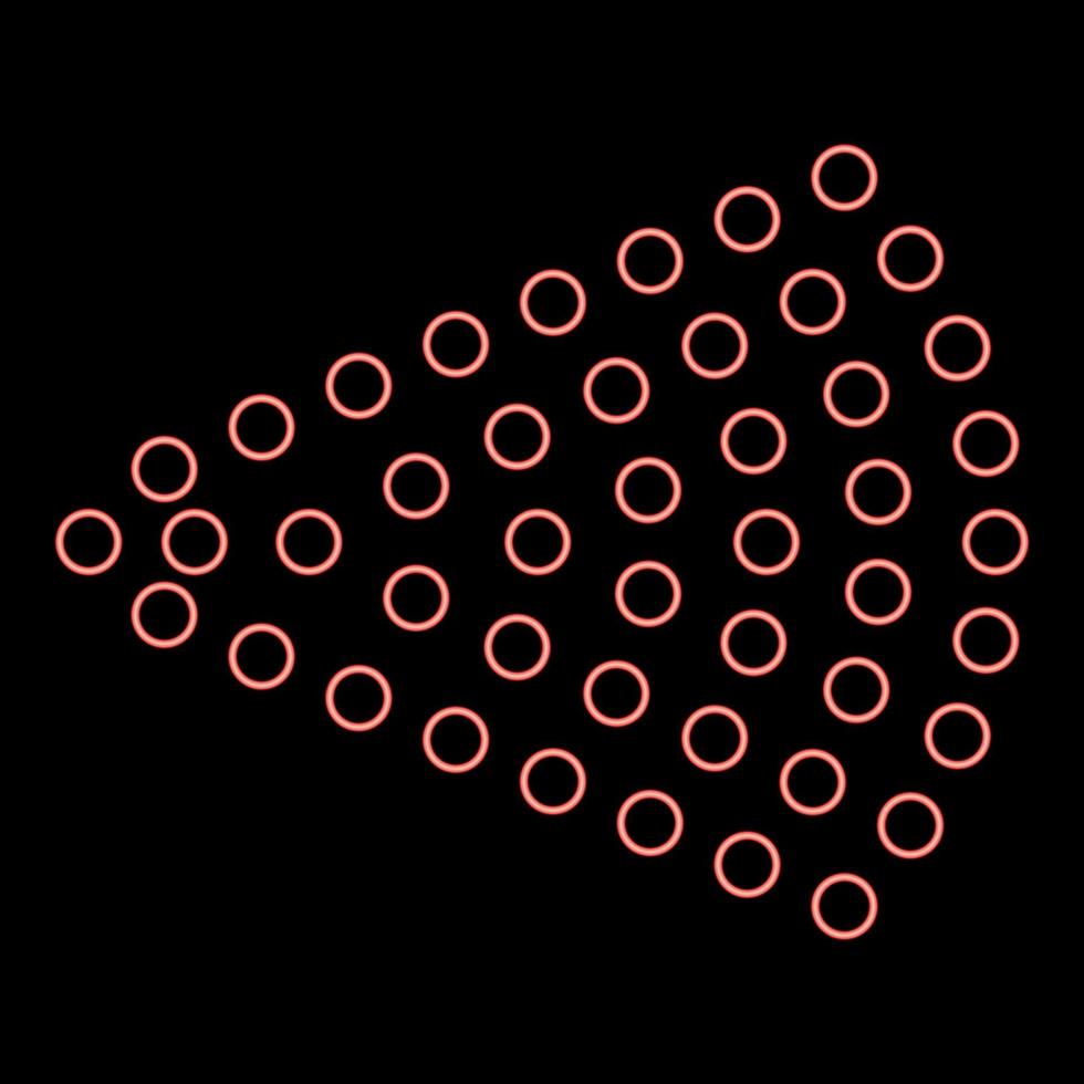 Neon-Spray-Aerosolstrahl-Wassersprühnebel des Zerstäubers aus der flachen Art des Vektorillustrationsbildes der roten Farbe der Kosmetikflasche vektor