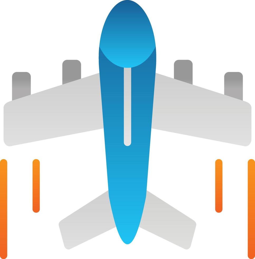 Flugzeug-Vektor-Icon-Design vektor