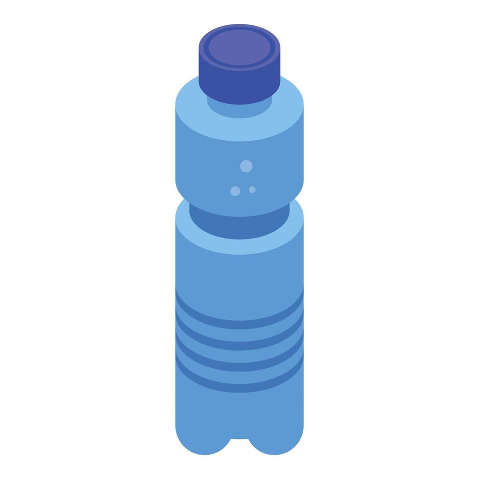 Wasserflaschen-Symbol, isometrischer Stil vektor