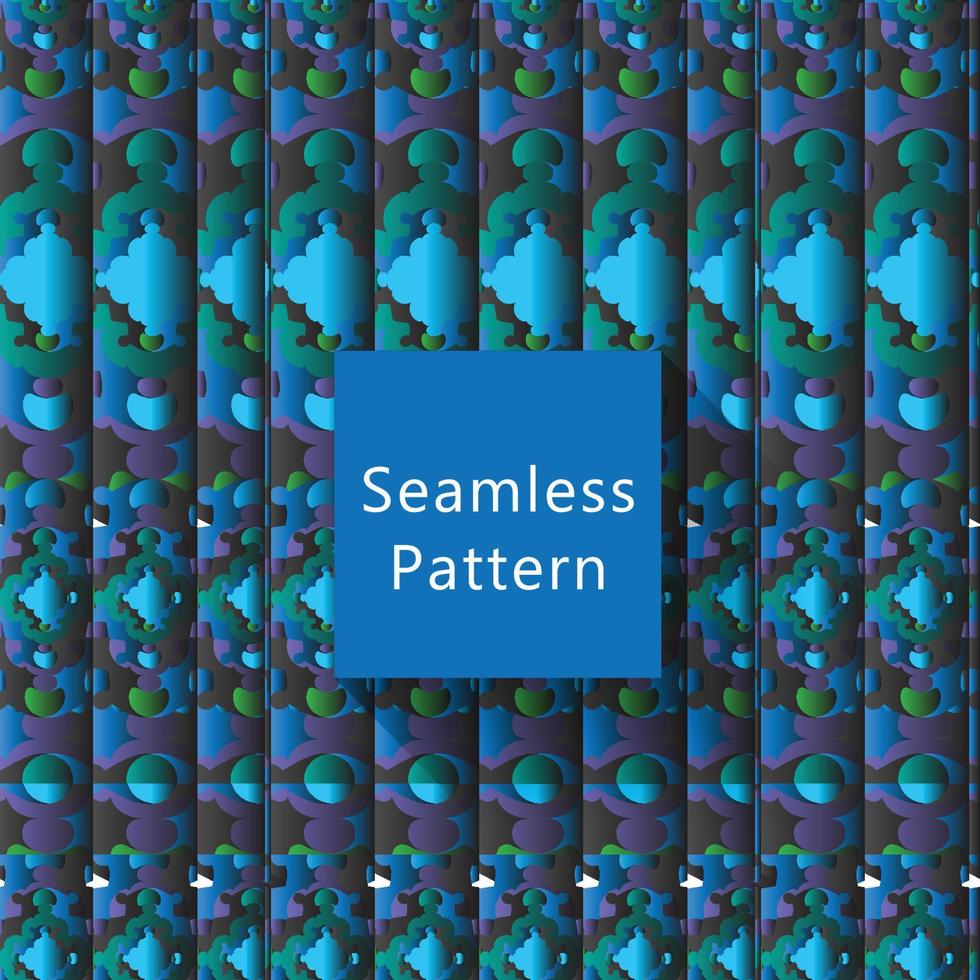 geometrische nahtlose Muster mit Texturen vektor
