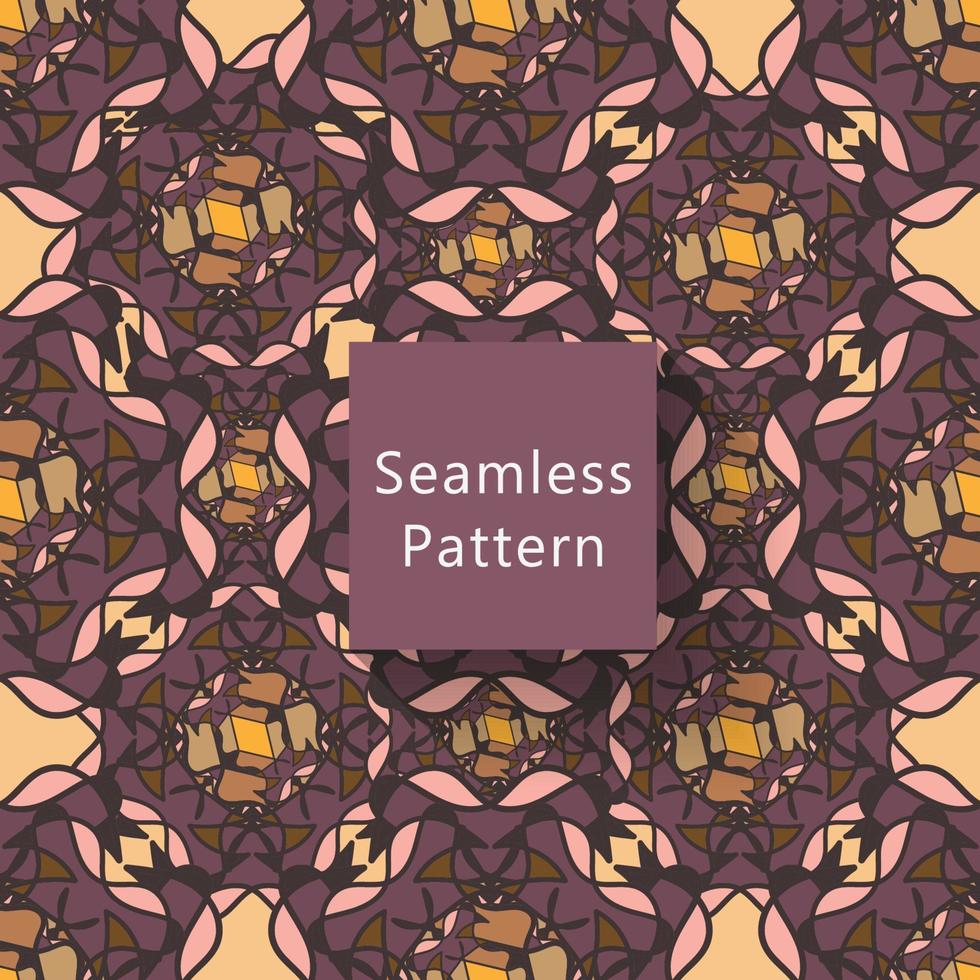 geometrisk sömlös mönster med texturer vektor