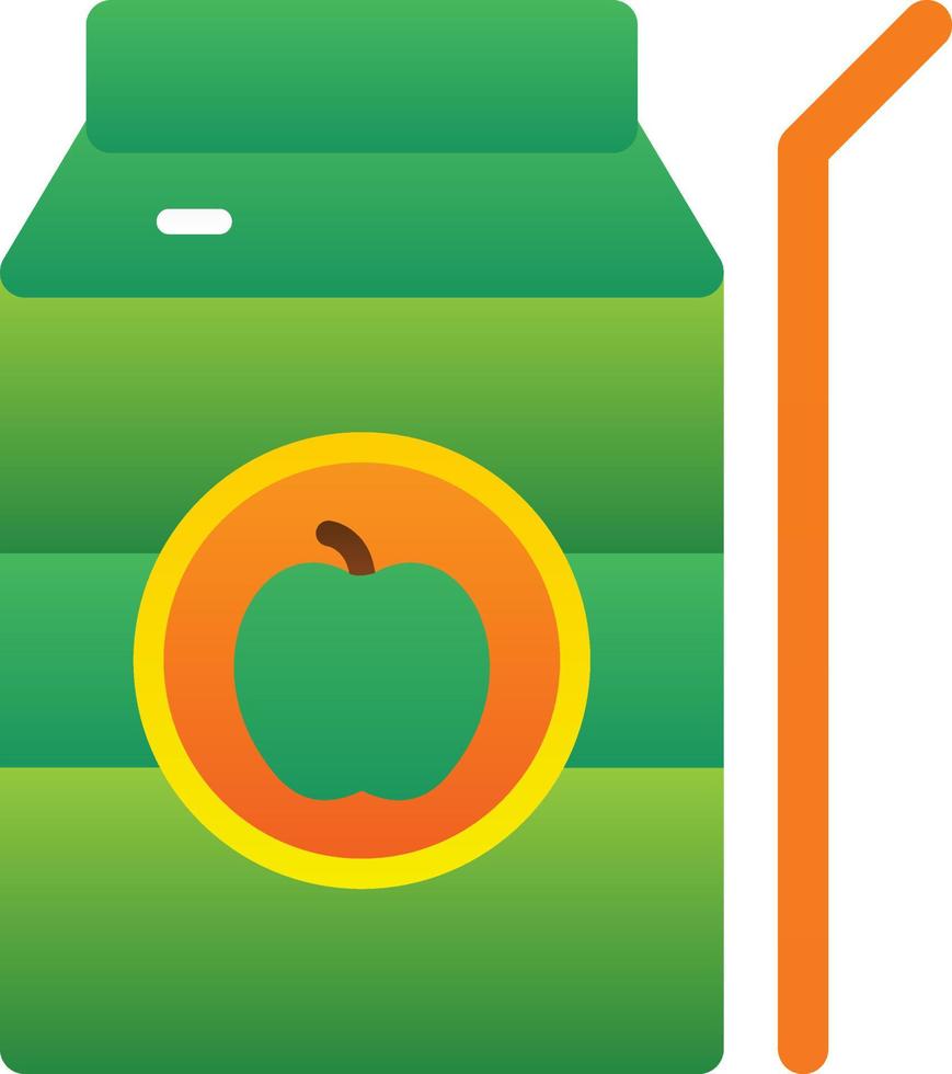 äpple juice vektor ikon design