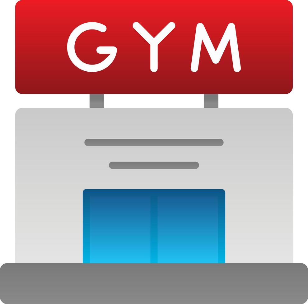 Gym vektor ikon design