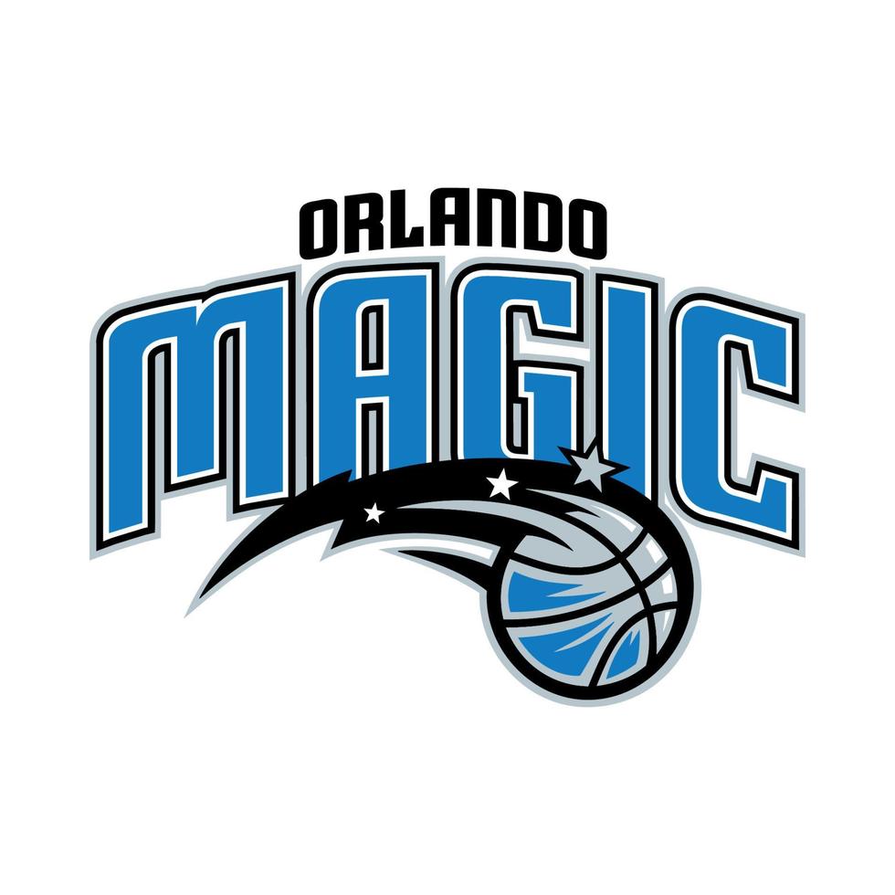 Orlando Magic Logo auf transparentem Hintergrund vektor