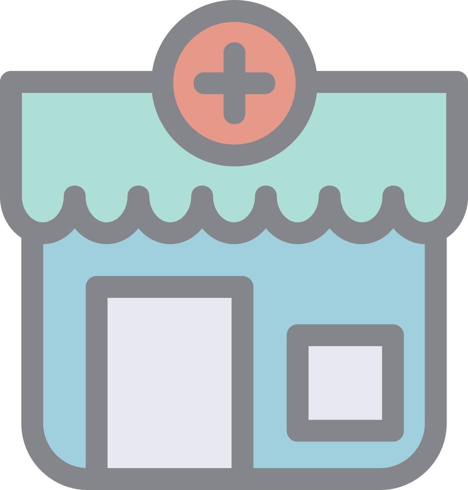 Apotheke-Vektor-Icon-Design vektor