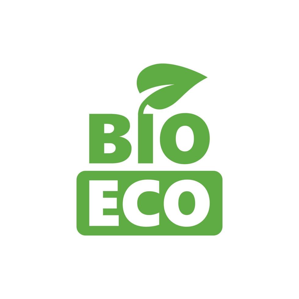 naturlig produkt ikon i platt stil. bio, eco bricka vektor illustration på vit isolerat bakgrund. vegan emblem tecken företag begrepp.