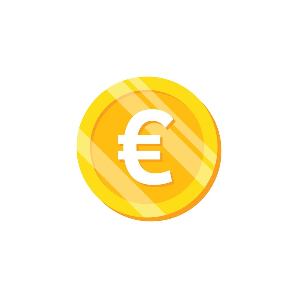mynt ikon i platt stil. pengar stack vektor illustration på vit isolerat bakgrund. kontanter valuta tecken företag begrepp.