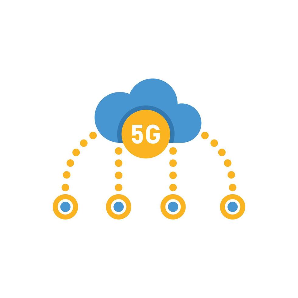 5g WLAN-WLAN-Verbindung im flachen Stil. globale Netzwerkvektorillustration auf lokalisiertem Hintergrund. Hotspot-Zeichen Geschäftskonzept. vektor