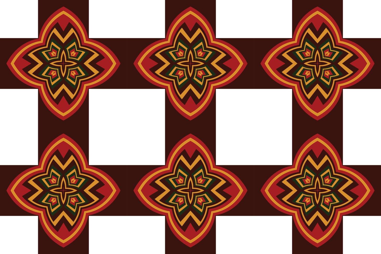 afrikanisches kente stoffkleid tribal nahtloses muster traditionelles ethnisches orientalisches design für den hintergrund. Volksstickerei, indisch, skandinavisch, Zigeuner, mexikanisch, afrikanischer Teppich, Tapete. vektor