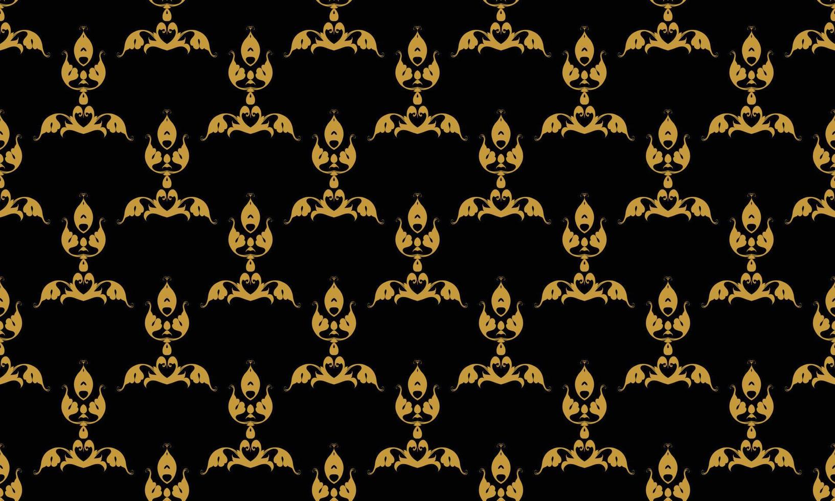 damast- fleur de lis mönster tapet vektor sömlös bakgrund fleur de lis mönster scandinavian batik digital textur design för skriva ut tryckbar tyg saree gräns.