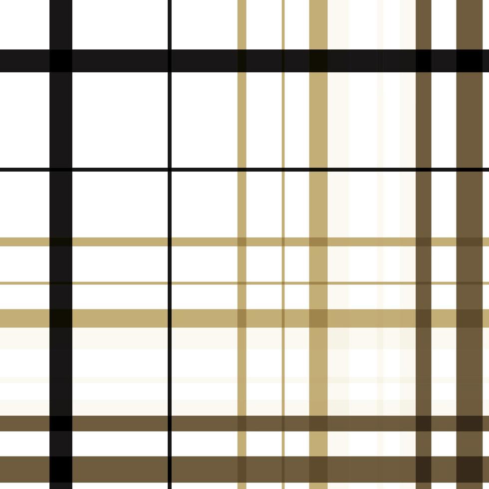 Kariertes Schottenmuster nahtlose Textur ist ein gemusterter Stoff, der aus überkreuzten, horizontalen und vertikalen Bändern in mehreren Farben besteht. Tartans gelten als kulturelle Ikone Schottlands. vektor