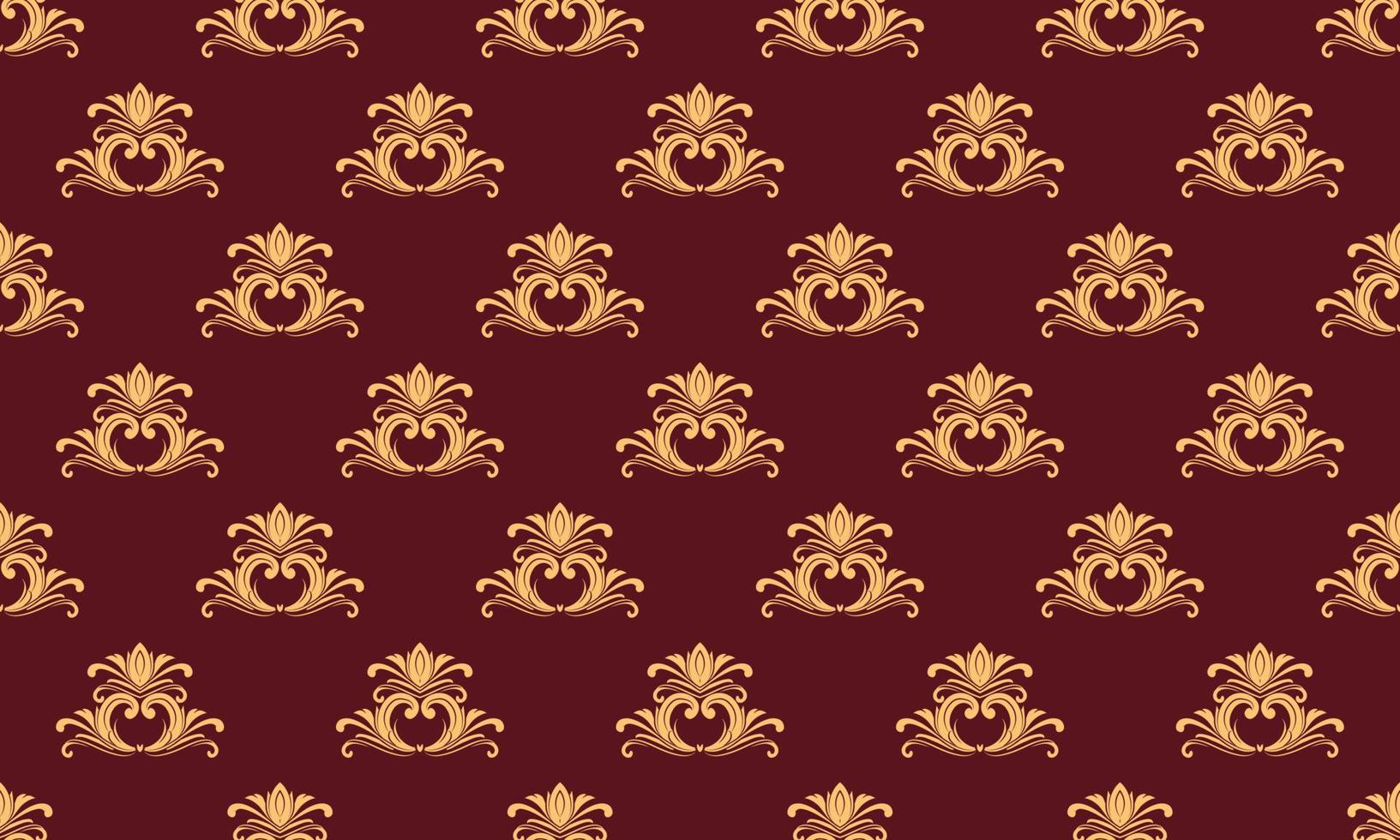 Damast Fleur de Lis Muster Stoff Vektor nahtlose Hintergrundbild Fleur de Lis Muster skandinavisches digitales Texturdesign für den Druck bedruckbare Stoff-Saree-Grenze.