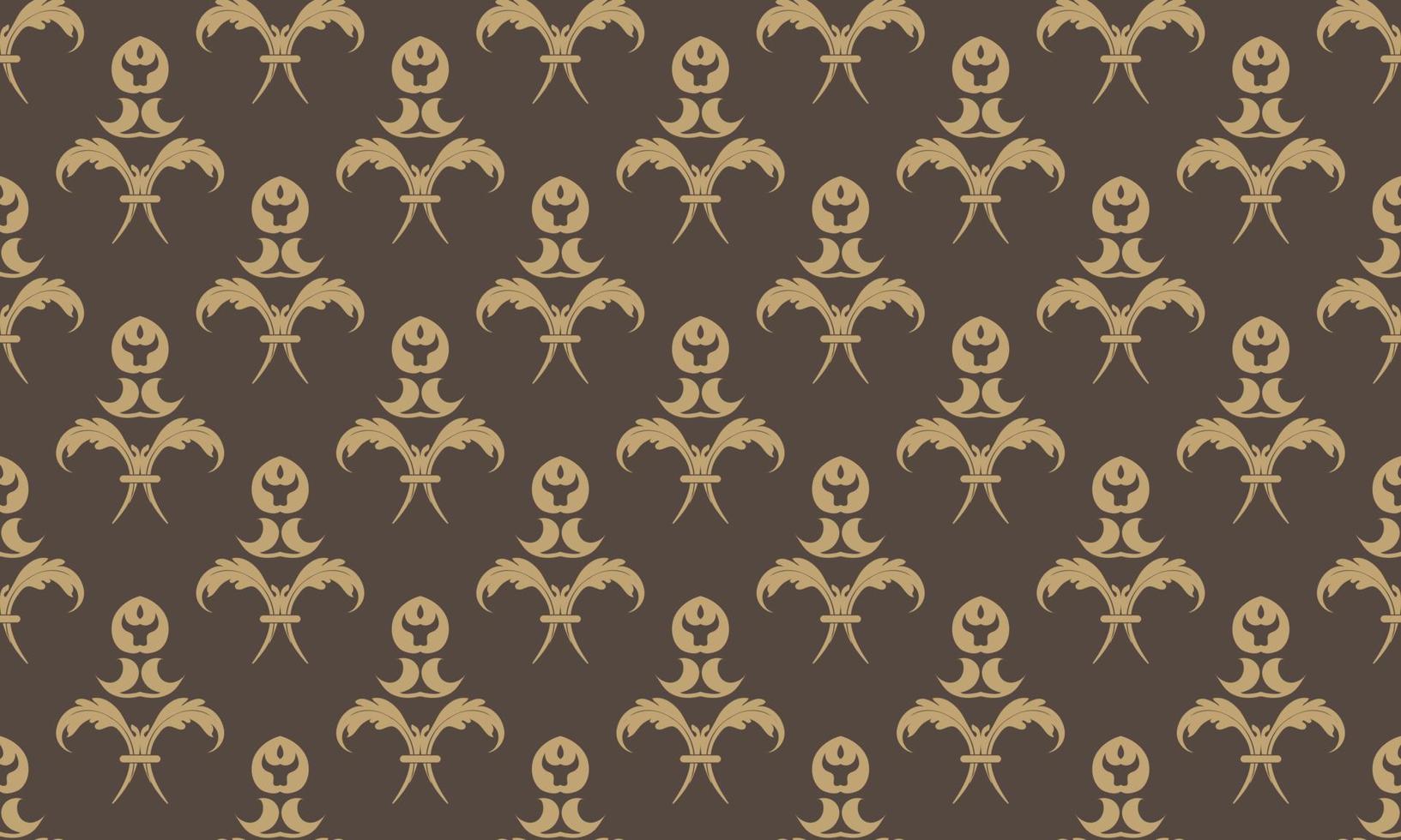 damast- fleur de lis mönster vektor sömlös bakgrund tapet fleur de lis mönster scandinavian digital textur design för skriva ut tryckbar tyg saree gräns.