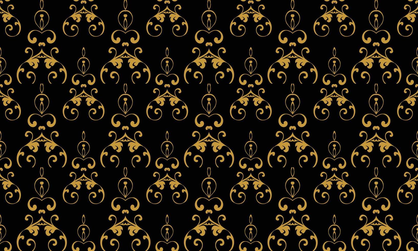 Damast Fleur de Lis Grenze Vektor nahtloses Muster Hintergrundbild Fleur de Lis Muster skandinavisches Batik digitales Texturdesign für den Druck bedruckbarer Stoff Saree-Grenze.