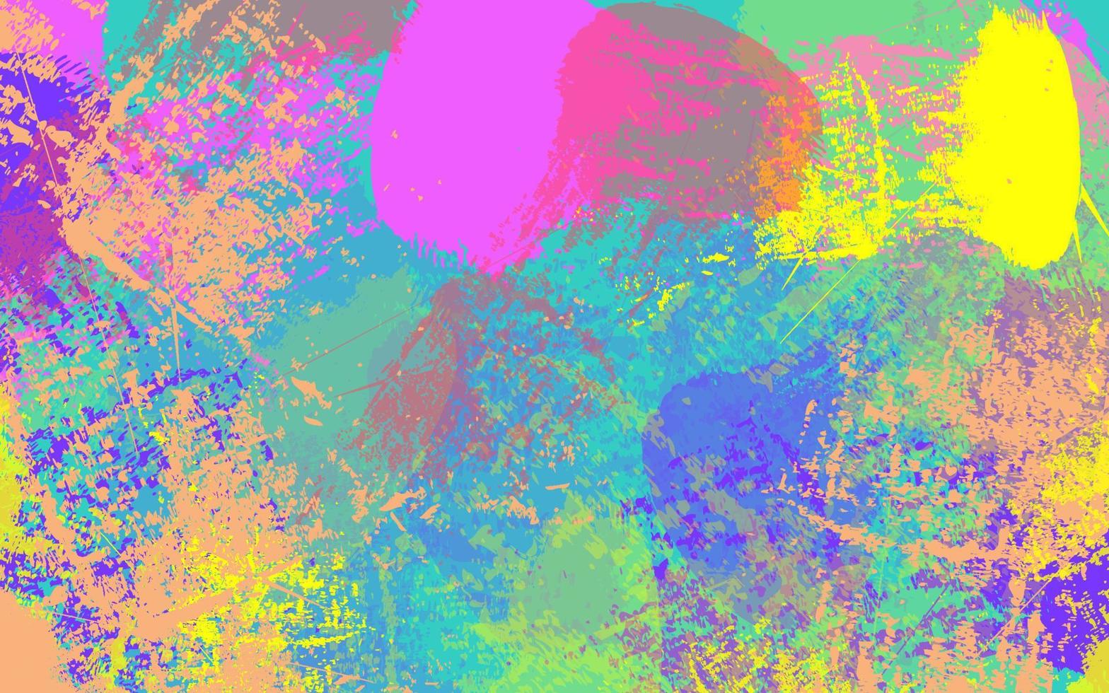 abstrakt grunge textur regnbåge Färg illustration vektor