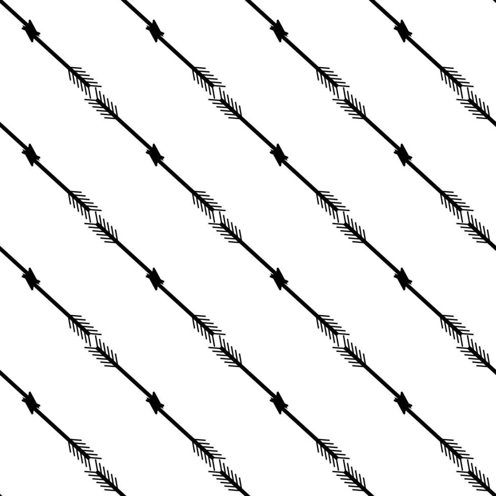 Bogenpfeilmuster nahtloser Vektor