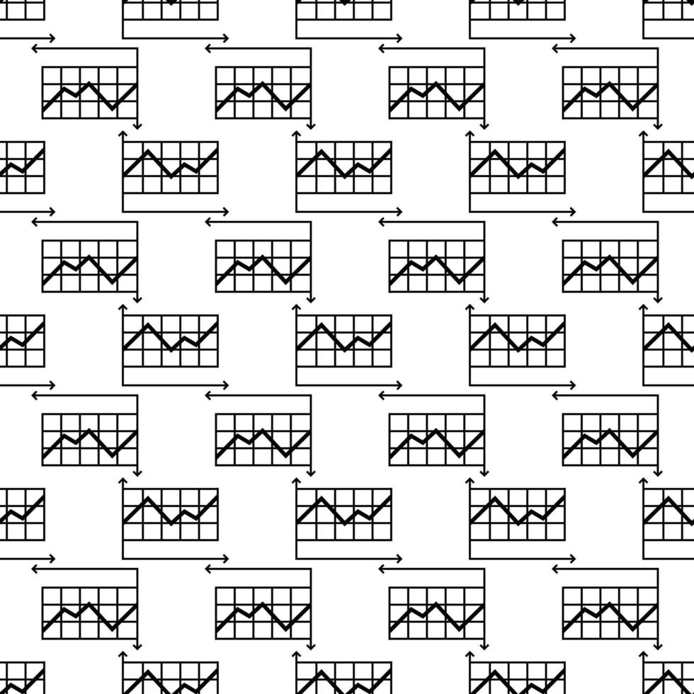 Diagrammmuster nahtloser Vektor