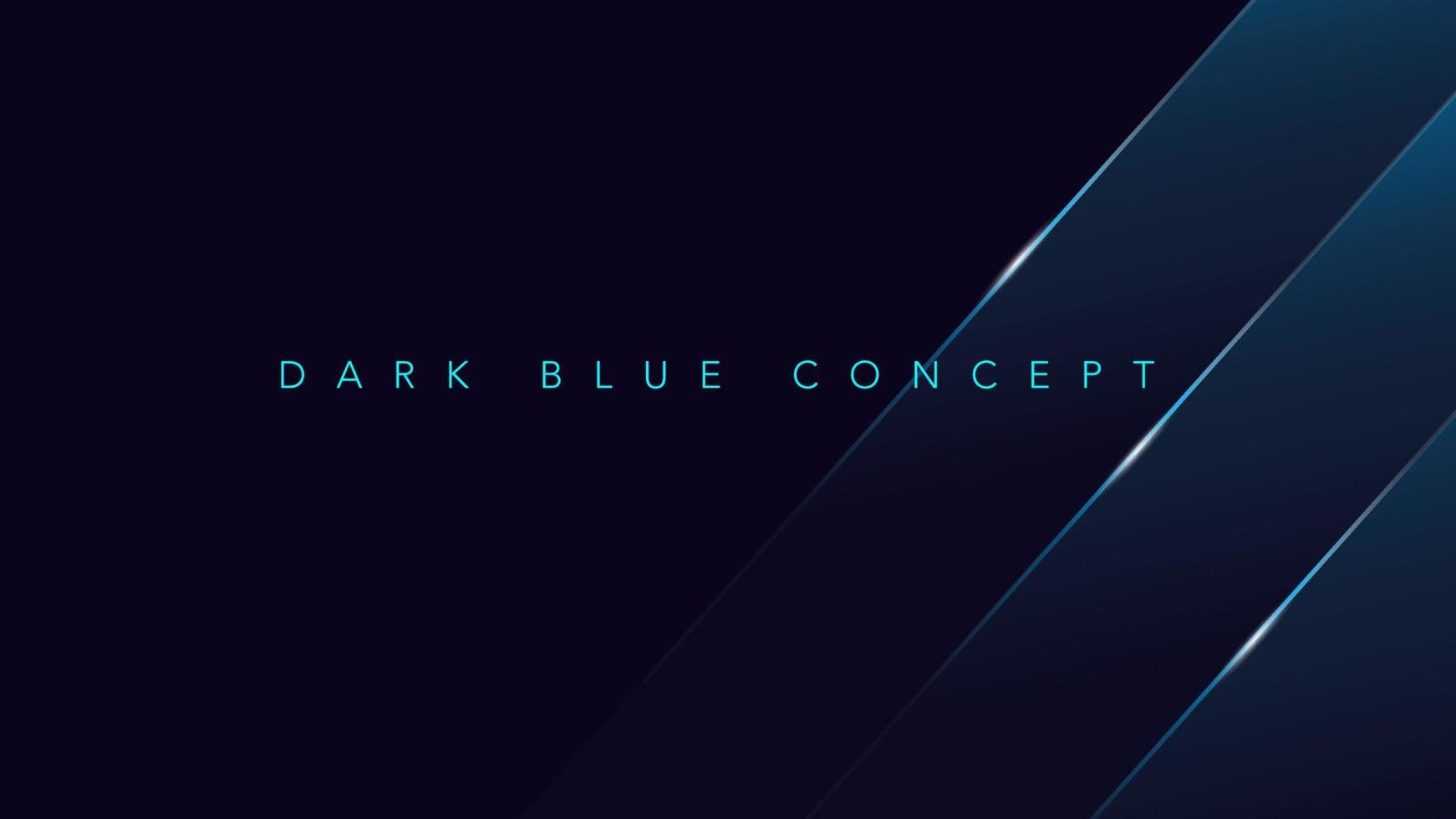 moderner minimalistischer dunkelblauer Premium-abstrakter Hintergrund mit luxuriöser geometrischer dunkler Form. exklusives Tapetendesign für Website, Poster, Broschüre, Präsentation vektor