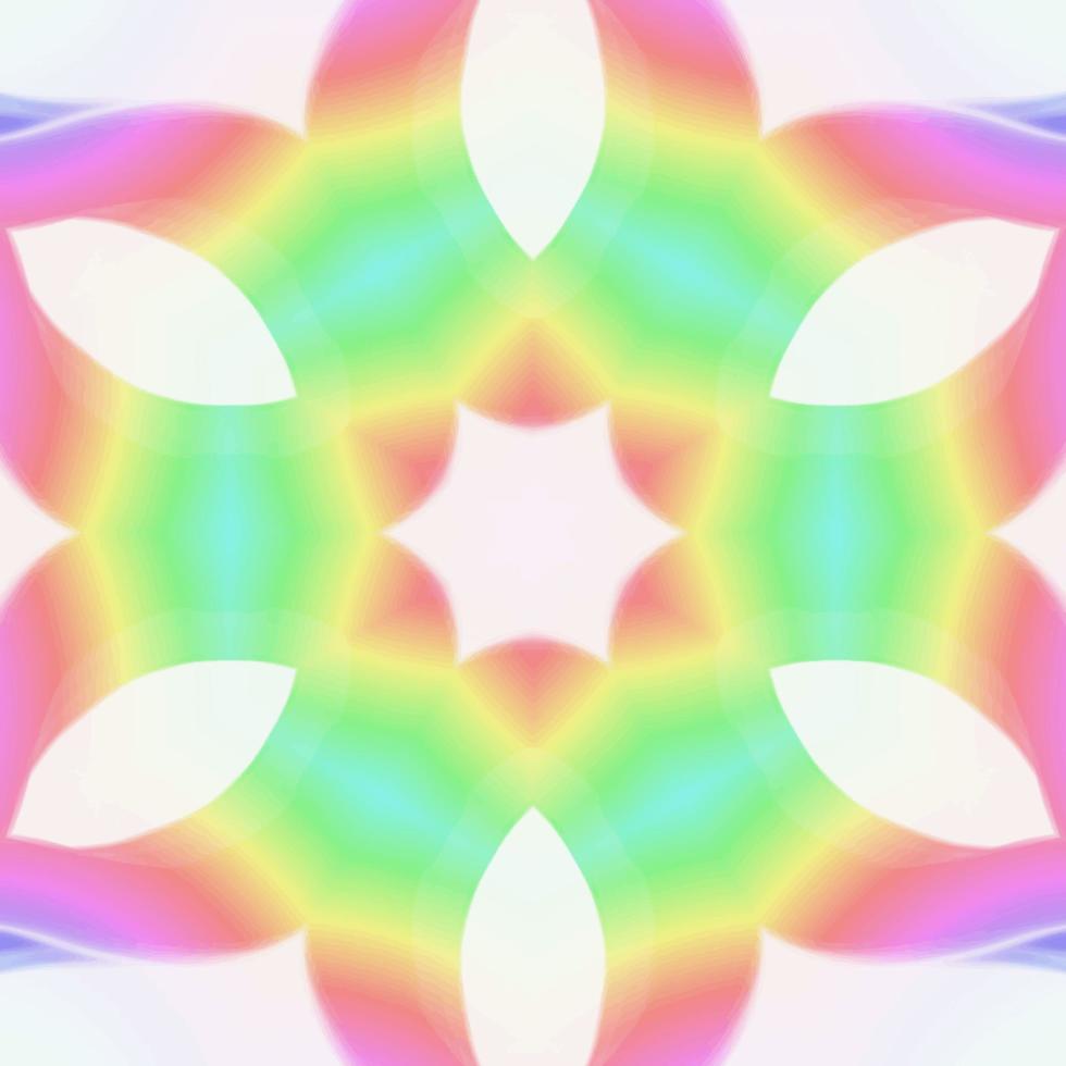 abstrakter Kaleidoskop-Hintergrund. schönes kaleidoskop nahtloses muster. mehrfarbige Mosaikstruktur. nahtlose Kaleidoskop-Textur. einzigartiges Kaleidoskop-Design vektor