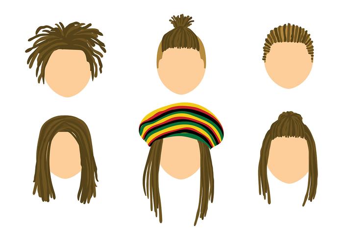 Dreads Mall Free Vector